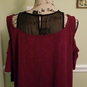 Worthington Tops - Worthington cold shoulder sz 1x Worthington Tops - Worthington cold shoulder sz 1x